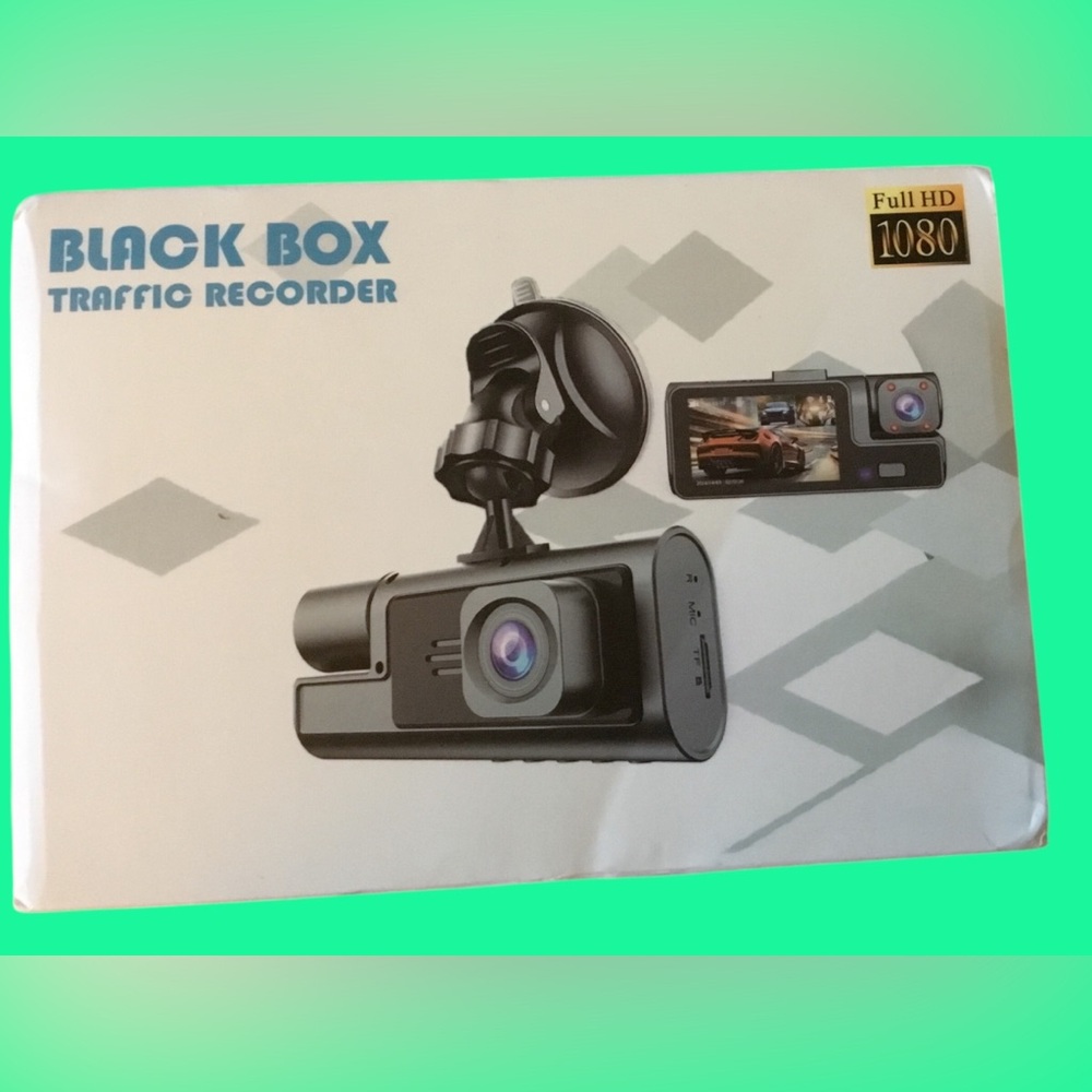 1080P Black Dash Cam Traffic Recorder
